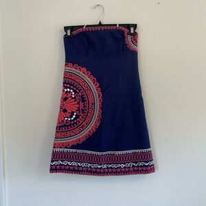 Lily Pulitzer Size 2 Navy Mini Dress
